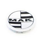 MAK Wheel Cap 8010002810 C014 75mm Silver (Equivalent to Porsche OE Cap)