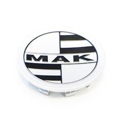 MAK Wheel Cap 8010002810 C014 75mm Silver (Equivalent to Porsche OE Cap)