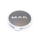 MAK Wheel Cap 8010004175 C003 75mm Hyper Silver (Equivalent to Mercedes OE Cap)