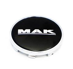 MAK Wheel Cap 8010008550 C070 61mm Black (Equivalent to Audi OE Cap)