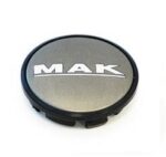 MAK Wheel Cap 8010008580 C029 66mm Titan (Equivalent to VW OE Cap)