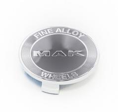 MAK Wheel Cap 8010008650 C084 75mm Gun Metal (Equivalent to Mercedes OE Cap)