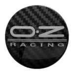 OZ Racing Wheel Cap 81310619 M672C/AL Carbon/Silver