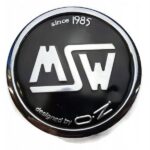 MSW Wheel Cap 81310575 XC566VW Black/Chrome