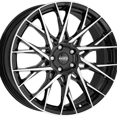 Dotz Fuji dark Black/polished 8x19 5x112 ET35 CB70,1 60° 780 kg OFU9K8BP35