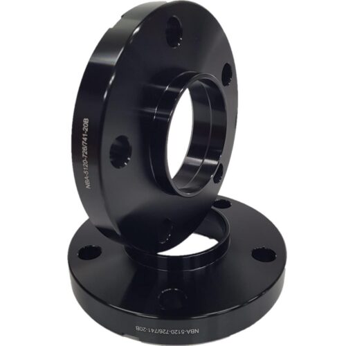 Spacer 20 mm 2 pcs 5x120 72.6/74.1 mm Black (NBA-5120-726/741-20B)