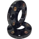 Spacer 20 mm 2 pcs 5x130 84.1 mm With Thread Holds M14x1.5 Black (NBA-5130-841-20-THREAD-M14X1.5B)