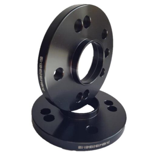 Spacer 15 mm 2 pcs 4x108/5x108 65.1 mm Black (NBA-4108-5108-651-15B)