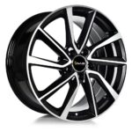 Avus AC-518 Black Polished 6x15 5x112 ET47 CB57.1 60° 625 kg 518060155112047571DW