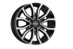 Dezent KC dark Black/polished 6,5x17 6x120 ET50 CB74,5 60° 1400 kg TKC9GBP50E