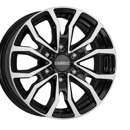 Dezent KC dark Black/polished 7,5x19 6x120 ET52.5 CB74.5 60° 1090 kg TKC9JGBP525E