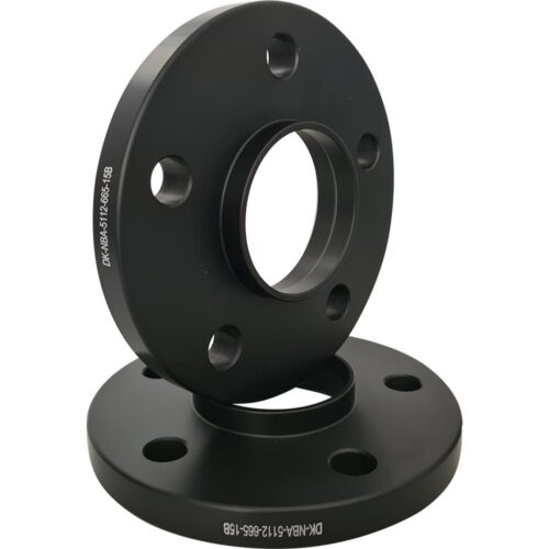 Spacer 15 mm 2 pcs 5x112 66.6 mm Black (NBA-5112-666-15B)