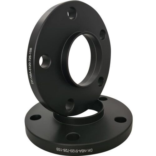 Spacer 15 mm 2 pcs 5x120 72.6 mm Black (NBA-5120-726-15B)