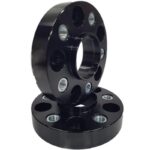 Spacer 30 mm 2 pcs 5x120 74.1 mm With Thread Holds M14x1.25 Black (NBA-5120-741-30-THREAD-M14x1.25B)