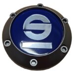 Sparco Wheel Cap 81310501 PC988 Blue/Chrome