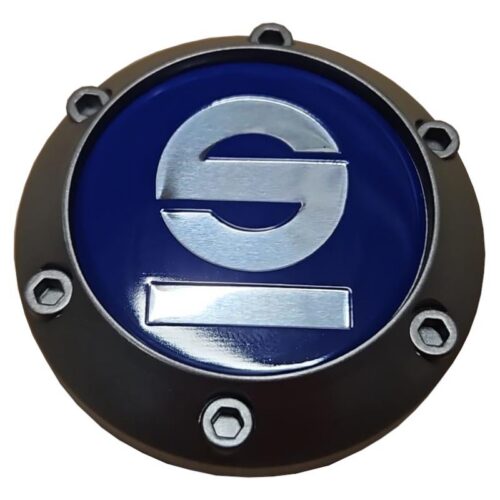Sparco Wheel Cap 81310501 PC988 Blue/Chrome
