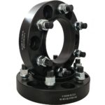 Spacer 30 mm 2 pcs 6x139.7 106.5 mm With Studs M12x1.5 Black (NBA-6139-106-30-STUDS-M12X1.5B)