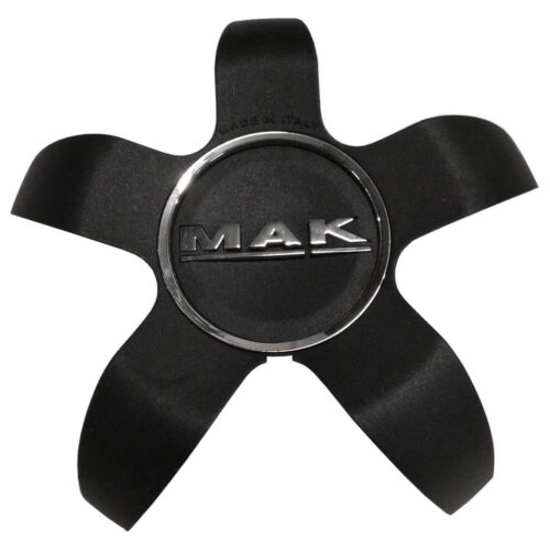 MAK Wheel Cap 8010002040 Invidia Deluxe Black 1 pcs