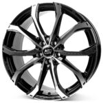 MSW 48 Gloss Black Full Polished 9x21 5x112 ET26 CB66,6 R14 950 kg W1930900256