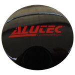 Alutec Wheel Cap 64.5mm Black with Red lettering 9NF923AL-900141170