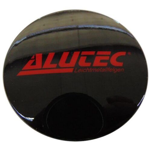 Alutec Wheel Cap 64.5mm Black with Red lettering 9NF923AL-900141170