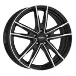 Dezent KF dark Black/polished 6,5x17 5x114.3 ET32 CB66.1 60° 725 kg TKF90BP32E