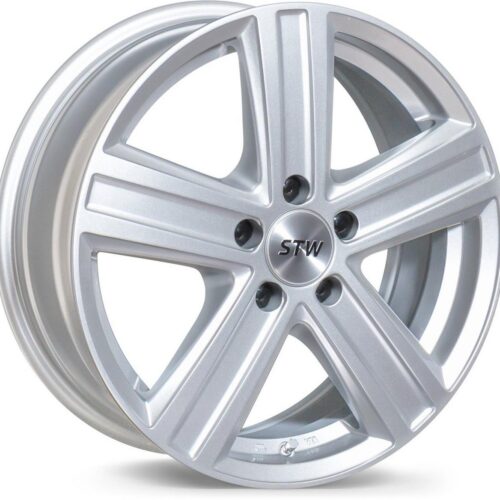 STW Cargo Silver 8x18 5x108 ET45 CB65,1 Flat 1250 kg STWCAGHSI45P