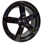 STW City Gloss Black 7x17 5x114.3 ET50 CB67,1 60° 690 kg STWCY0BA50