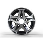 GG Trailer Black Polished 6x10 5x112 ET0 CB67,1 (No Cap) 60° 275885