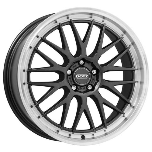 Dotz Bilbao dark Gunmetal/polished lip 8,5x19 5x112 ET25 CB70,1 60° 780 kg OBI9L8FL25