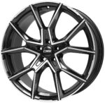 CMS C33 Diamond Black Gloss 8x19 5x112 ET45 CB66.6 R13 690 kg C33 809 45 91S DB