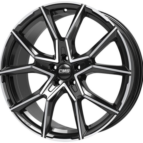 CMS C33 Diamond Black Gloss 8x19 5x112 ET45 CB66.6 R13 690 kg C33 809 45 91S DB