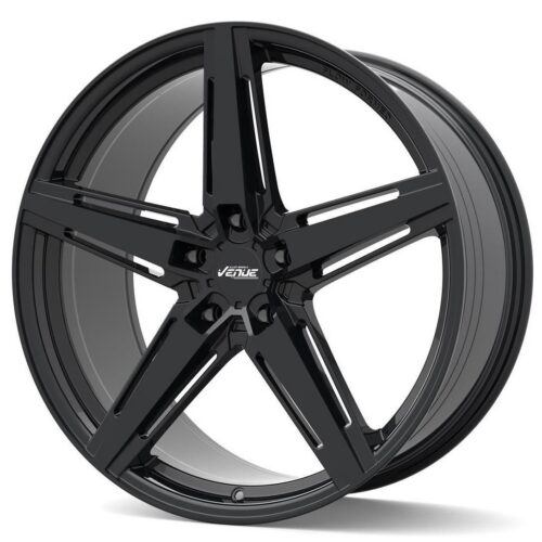 Venue Nord5 Gloss Black 9x20 5x112 ET45 CB66,6 60° 800 kg VN5920511245666GBL