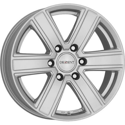 Dezent TJ Silver 8x18 6x139.7 ET25 CB106.1 Flat 1017 kg PINTTJGDSA25