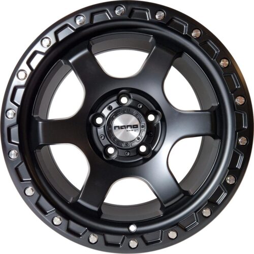 Nano 3S240 Full Matt Black 8,5x17 5x127 ET0 CB71.6 60° 1130 kg BK3S240MB-527-785-0