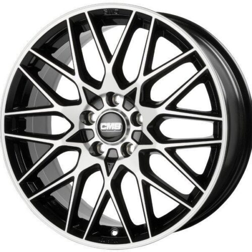 CMS C25 Diamond Black Gloss 9x20 5x112 ET45 CB66,6 R14 1000 kg C25 9020 45 82S DB