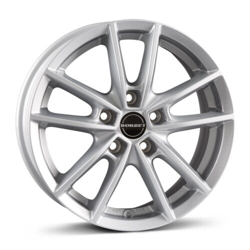 Borbet W Crystal Silver 6,5x16 5x114.3 ET45 CB72,6 60° 700 kg 496951