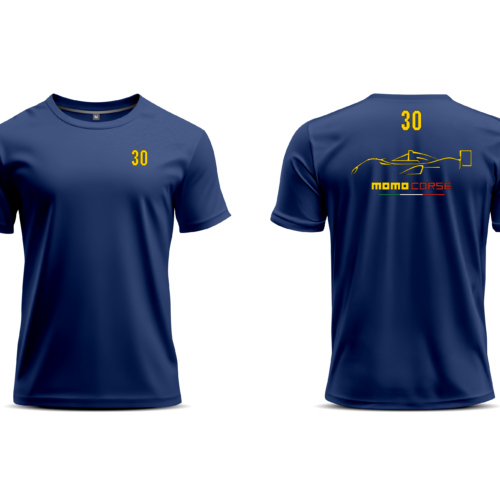 Momo T-shirt Corse Blue XXL 1pcs