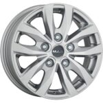 MAK Load 5 Silver 7x17 5x120 ET55 CB65,1 R14 1200 kg F70705DSI55IG3X