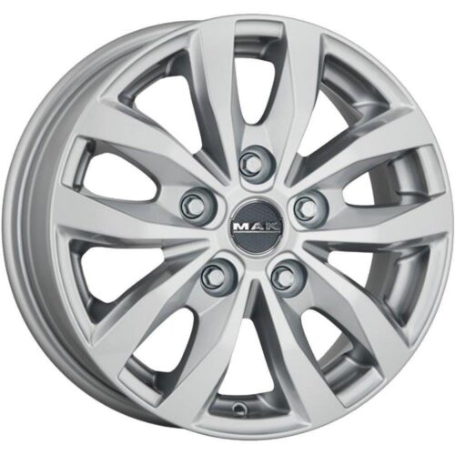 MAK Load 5 Silver 7x17 5x120 ET55 CB65,1 R14 1200 kg F70705DSI55IG3X