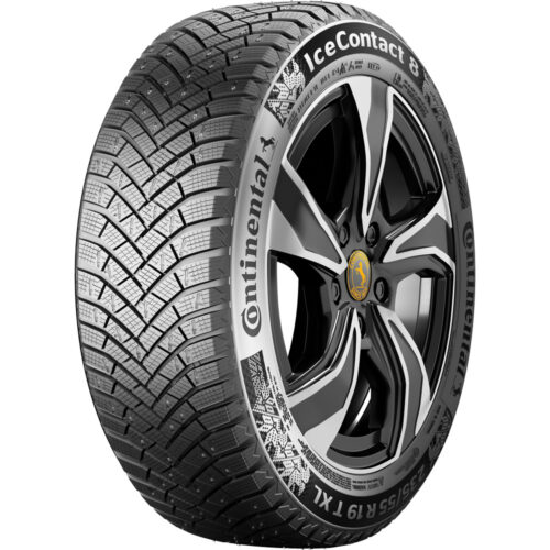 275/55R20 CONTINENTAL ICECONTACT 8 117T XL FR Studded 3PMSF IceGrip M+S