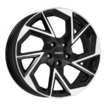 Dezent AP dark Black/polished 6x16 5x100 ET50 CB54,1 Flat 625 kg TAPO6BP50E