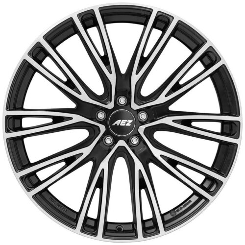 AEZ Seattle dark Black/polished 8x20 5x130 ET40 CB66,6 R14 860 kg ASE0KLBP40E