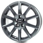 Rial Milano titanium 6,5x16 5x100 ET38 CB63,3 60° 610 kg MI65638B32-5