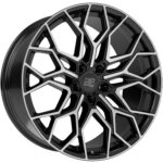 MSW 51 Gloss Black Full Polished 9x20 5x112 ET28 CB73,1 60° 1050 kg W1943050256
