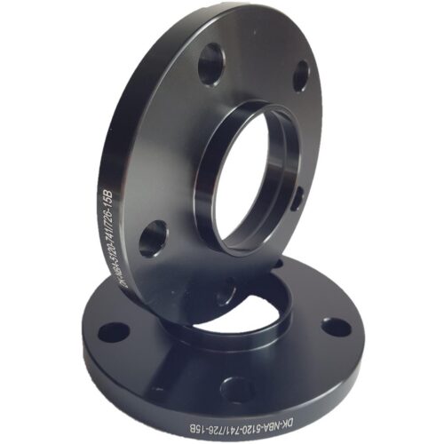 Spacer 15 mm 2 pcs 5x120 74.1/72.6 mm Black (NBA-5120-741/726-15B)