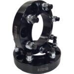Spacer 30 mm 2 pcs 6x139.7 110 mm With Studs and Nuts M12x1.5 Black (NBA-6139-110-30-STUDS-M12X1.5B)
