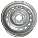 SRW Steel Trailer Silver 4x13 4x100 ET30 CB57,1 60° (268577) 500 kg 3134013