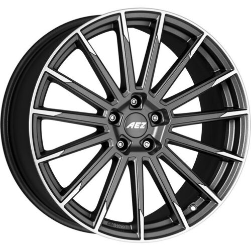 AEZ Atlanta Graphite matt/polished 7,5x18 5x108 ET50 CB63,4 60° 750 kg AATFHGP505E