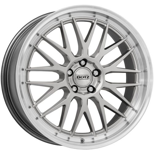 Dotz Bilbao Silver/polished lip 8x18 5x112 ET46 CB57,1 R13 750 kg OBIG8SL46E
